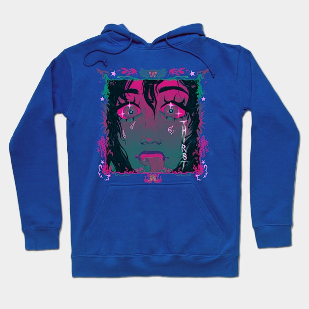 THIRST 1 Hoodie by snowpiart